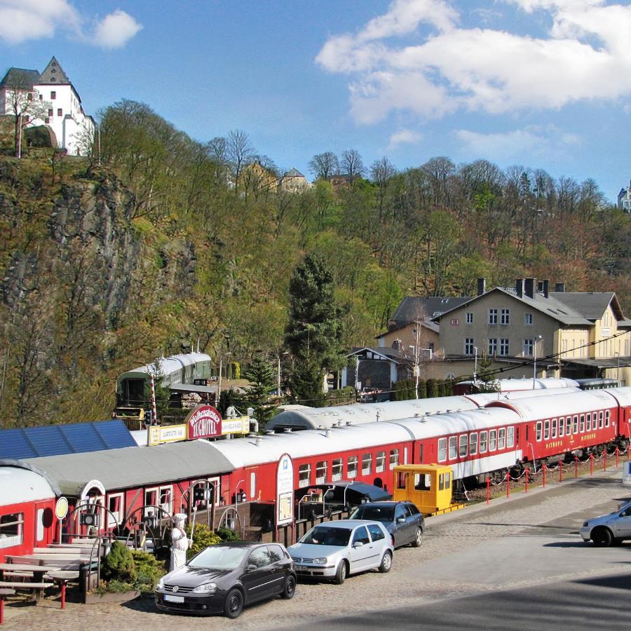 Wolkensteiner Zughotel Kültér fotó