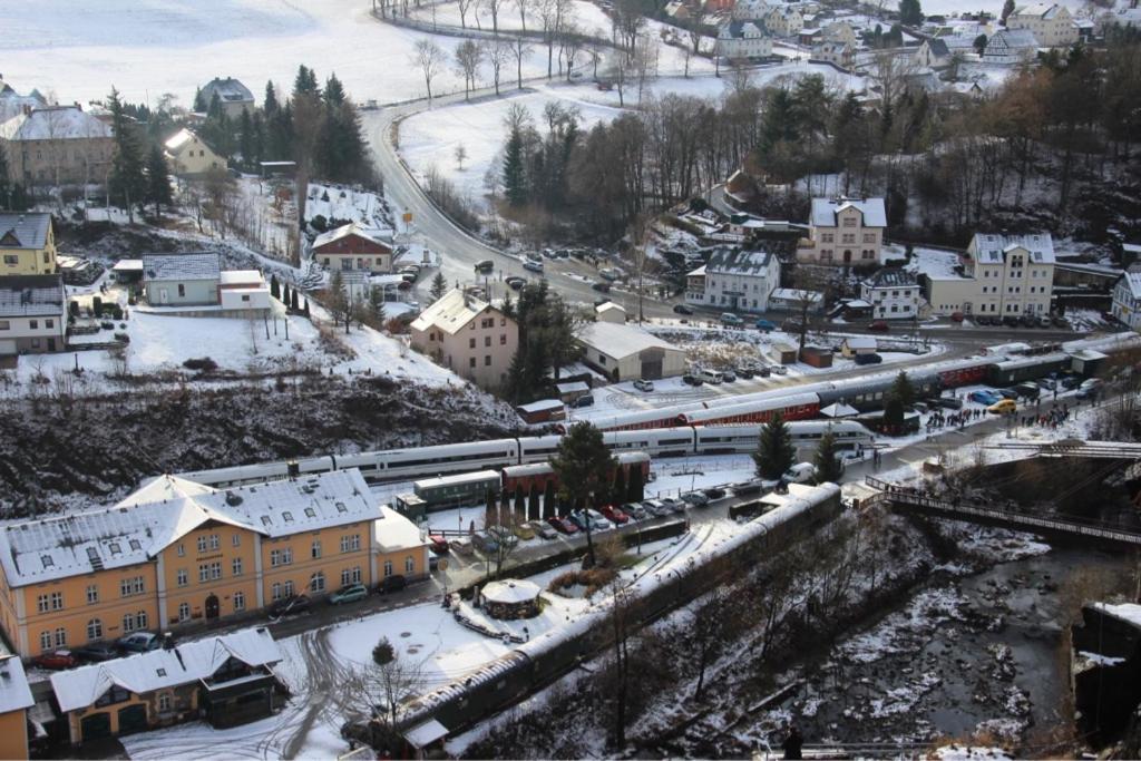 Wolkensteiner Zughotel Kültér fotó